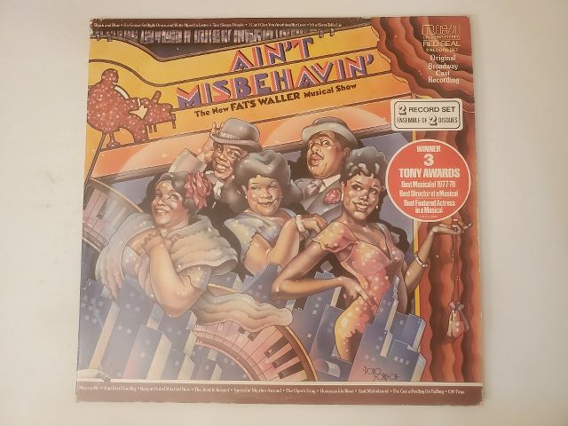 Original Broadway Cast Ain't Misbehavin' - The New Fats Waller Musical Show vinyl record