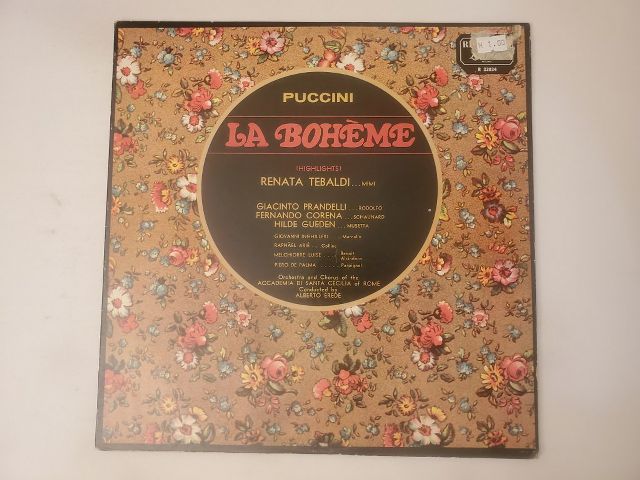 Giacomo Puccini La Boh?me (Highlights) vinyl record
