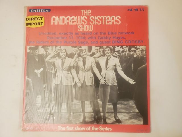 The Andrews Sisters The Andrews Sisters Show vinyl record