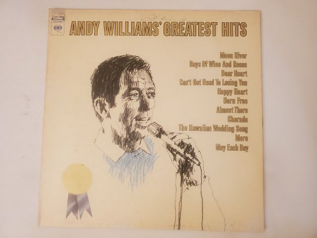 Andy Williams Andy Williams' Greatest Hits vinyl record