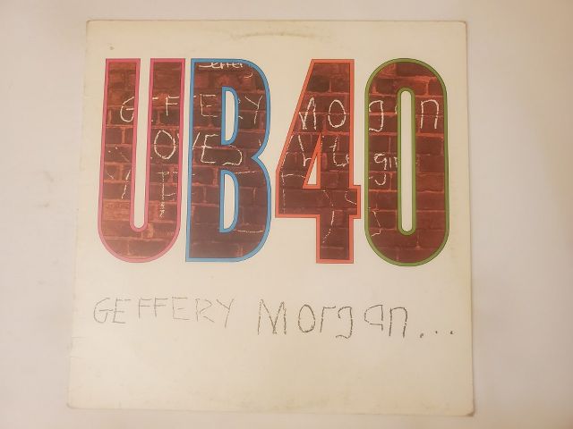 UB40 Geffery Morgan vinyl record