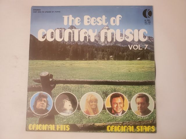 Various Artists The Best of Country Music Vol. 7 vinyl record