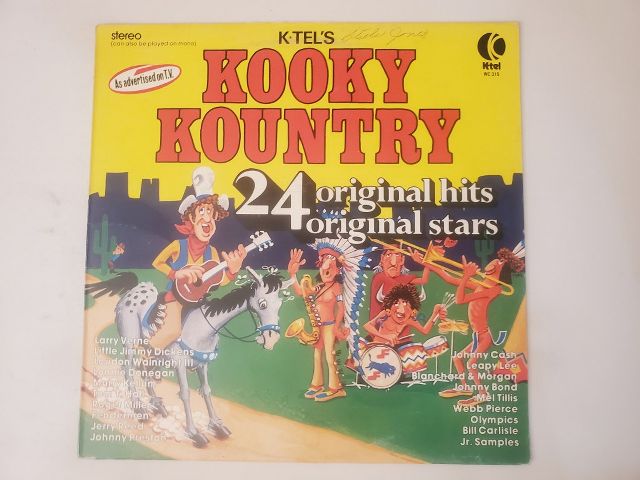 Various Artists K-Tel's Kooky Kountry vinyl record