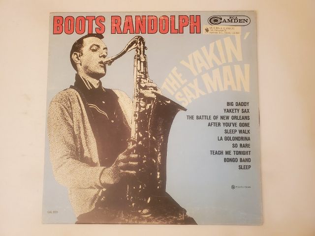 Boots Randolph The Yakin' Sax Man vinyl record