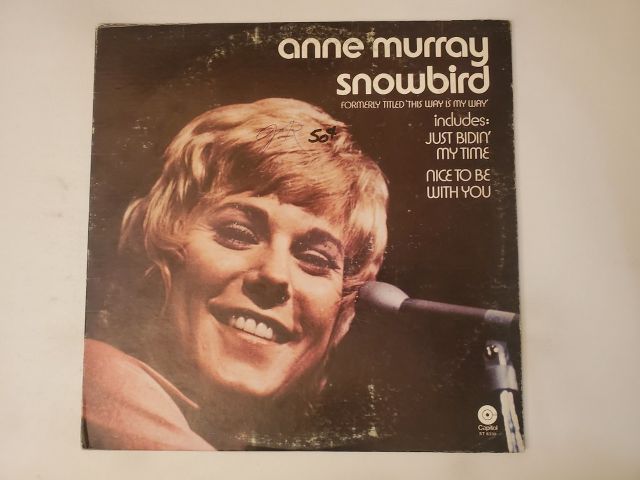 Anne Murray Snowbird vinyl record