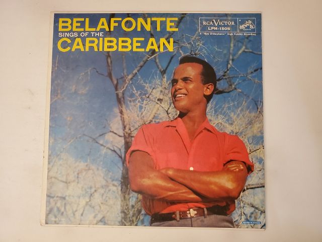 Harry Belafonte Belafonte Sings of the Caribbean vinyl record