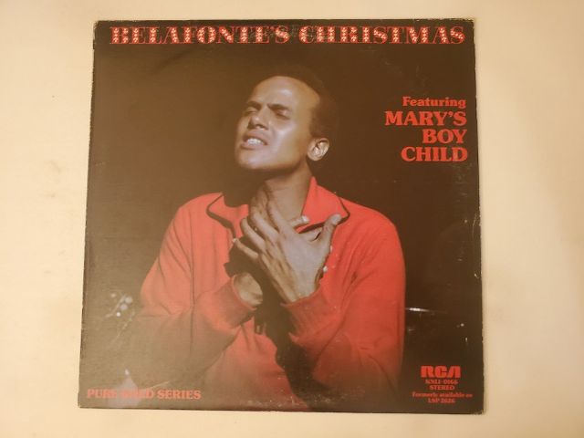 Harry Belafonte Belafonte's Christmas vinyl record