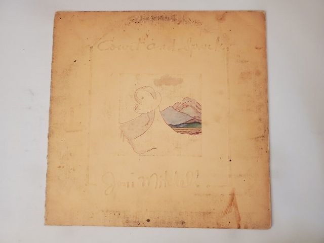 Joni Mitchell Court and Spark vinyl record