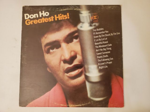 Don Ho Greatest Hits vinyl record