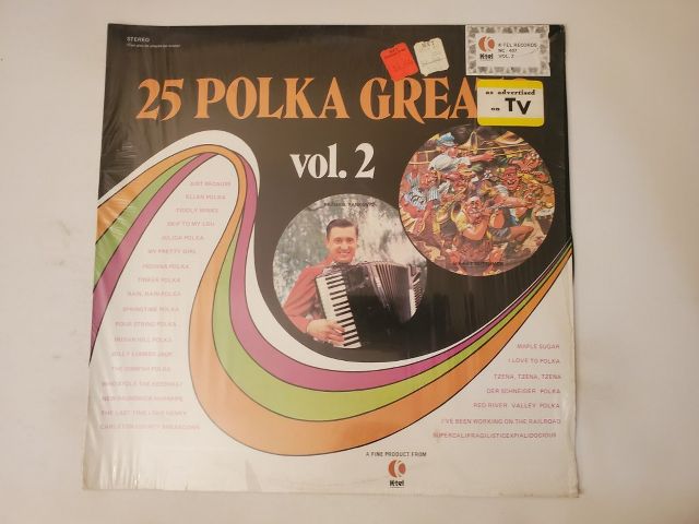 Various Artists 25 Polka Greats Vol. 2 vinyl record
