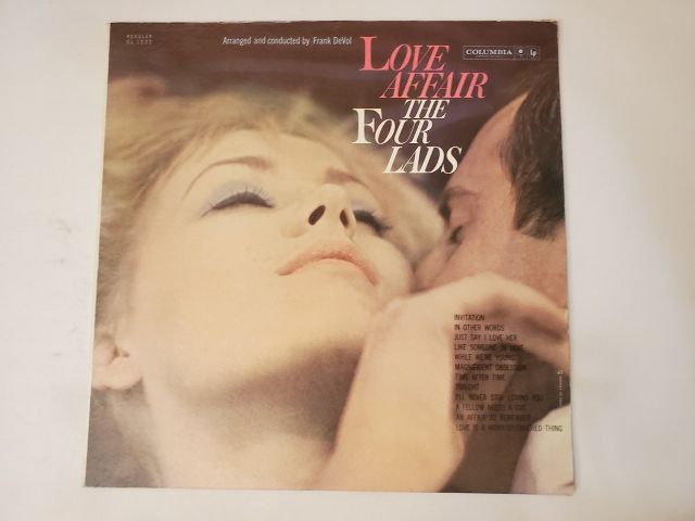 The Four Lads Love Affair vinyl record