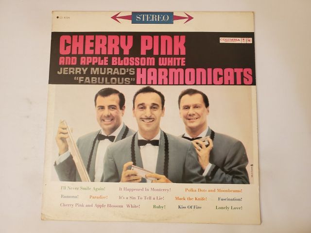 Jerry Murad's Harmonicats Cherry Pink and Apple Blossom White vinyl record