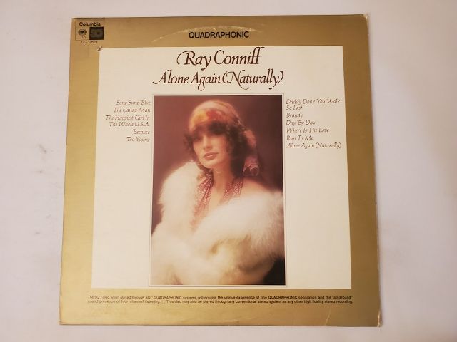 Ray Conniff Alone Again (Naturally) vinyl record