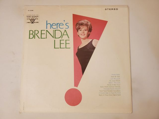 Brenda Lee Here's Brenda Lee vinyl record