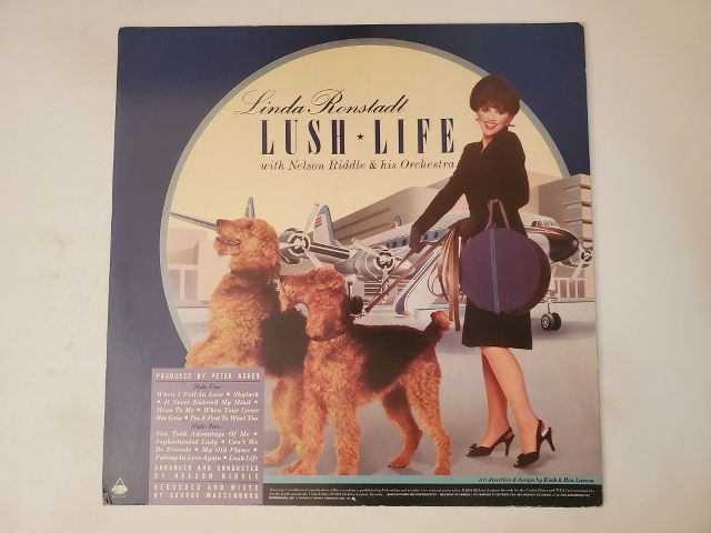 Linda Ronstadt Lush Life vinyl record