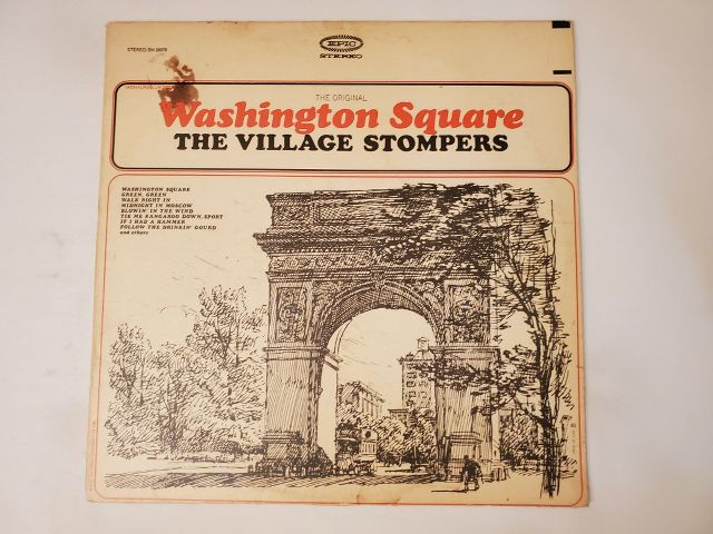 The Village Stompers Washington Square vinyl record