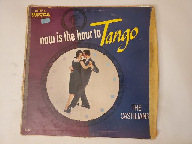 The Castilians Now is the Hour to Tango vinyl record