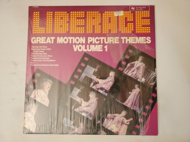 Liberace Great Motion Picture Themes Volume 1 vinyl record