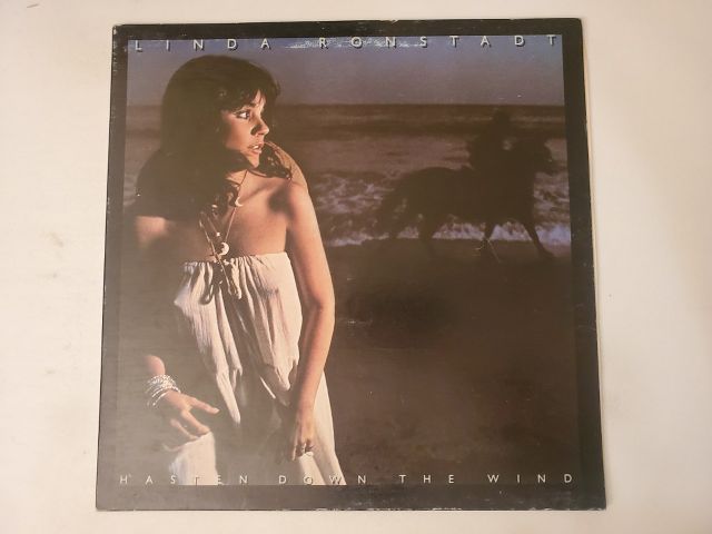 Linda Ronstadt Hasten Down the Wind vinyl record