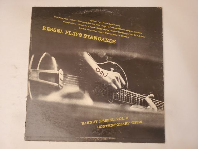 Barney Kessel Kessel Plays Standards vinyl record