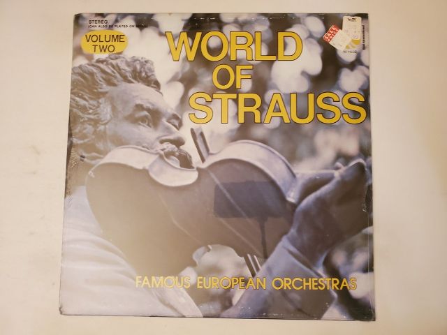 Various Artists World of Strauss: Volume Two vinyl record