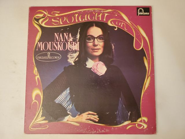 Nana Mouskouri Spotlight on Nana Mouskouri vinyl record