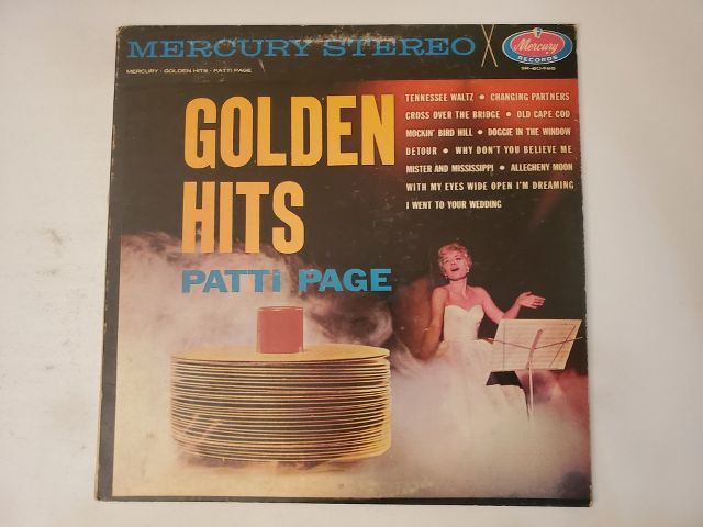 Patti Page Golden Hits vinyl record
