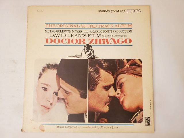 Maurice Jarre Doctor Zhivago: The Original Soundtrack Album vinyl record