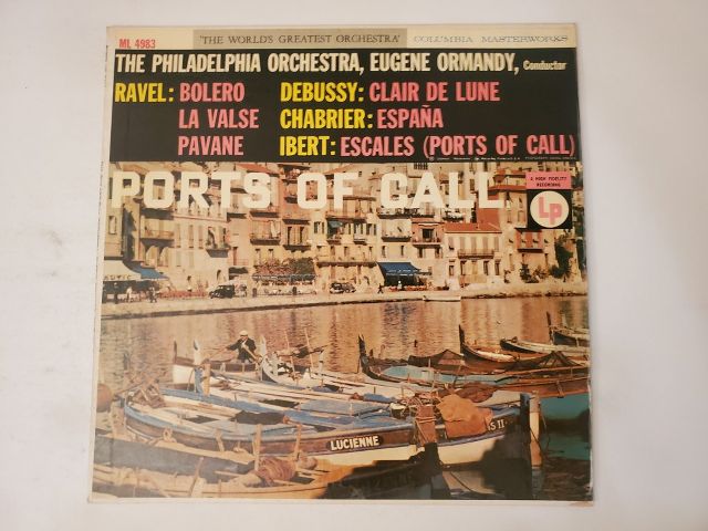 The Philadelphia Orchestra, Eugene Ormandy, Conductor Ports of Call vinyl record