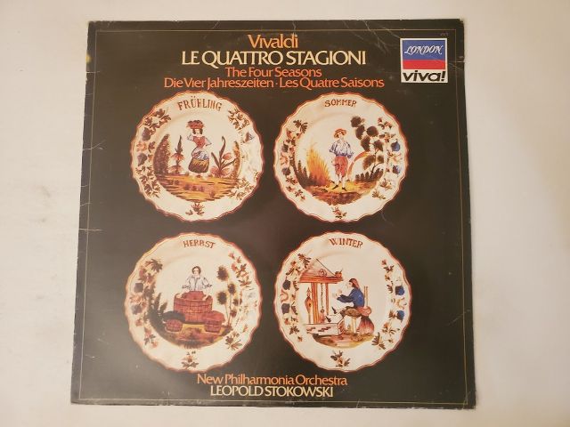 New Philharmonia Orchestra, Leopold Stokowski Le Quattro Stagioni vinyl record