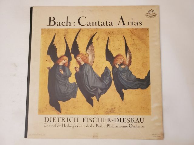 Dietrich Fischer-Dieskau Bach: Cantata Arias vinyl record