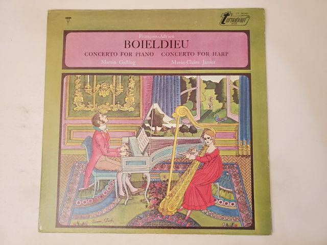 Fran?ois-Adrien Boieldieu Concerto for Piano, Concerto for Harp vinyl record