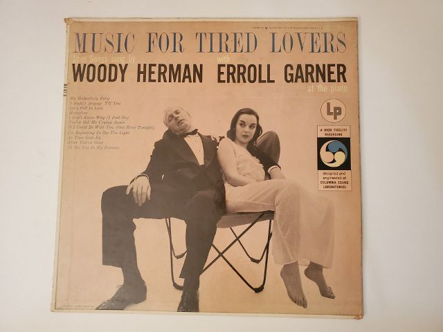 Woody Herman with Erroll Garner Music for Tired Lovers vinyl record