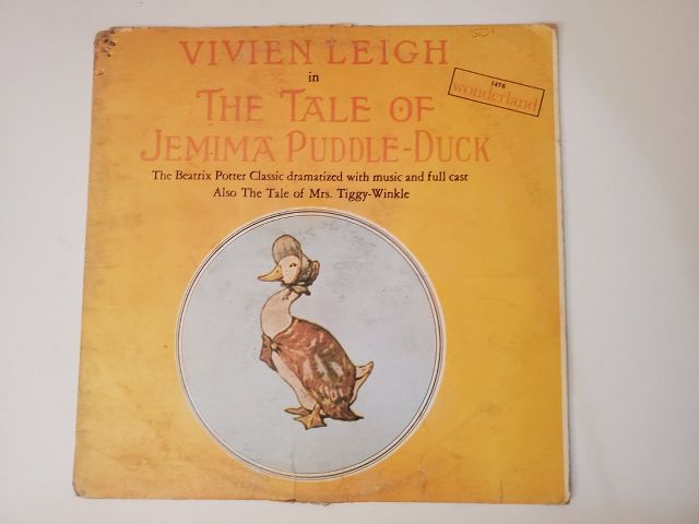 Vivien Leigh The Tale of Jemima Puddle-Duck vinyl record