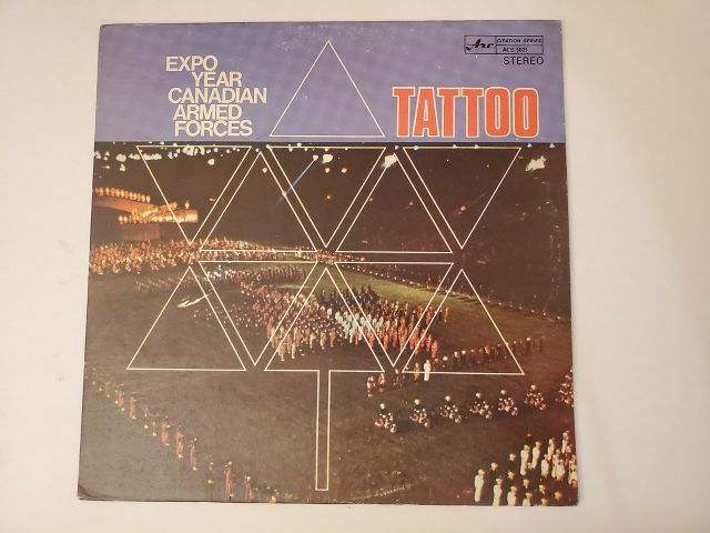 Canadian Armed Forces Expo Year Tattoo vinyl record