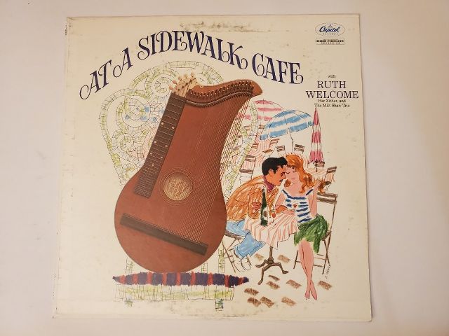Ruth Welcome At A Sidewalk Cafe vinyl record