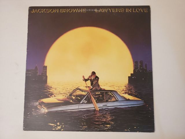Jackson Browne Lawyers in Love vinyl record