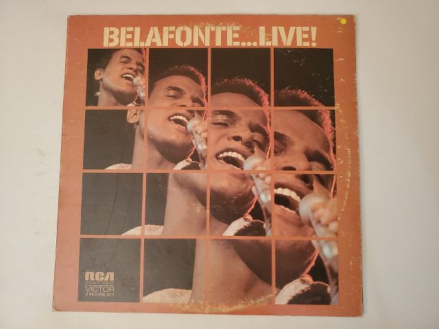 Harry Belafonte Belafonte...Live! vinyl record