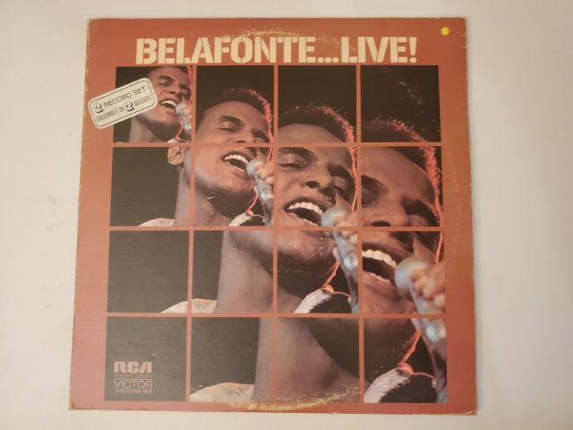 Harry Belafonte Belafonte...Live! vinyl record