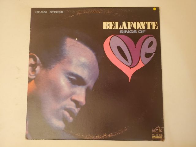 Harry Belafonte Belafonte Sings of Love vinyl record