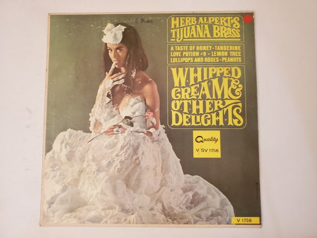Herb Alpert's Tijuana Brass Whipped Cream & Other Delights vinyl record