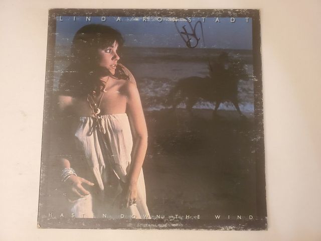 Linda Ronstadt Hasten Down the Wind vinyl record