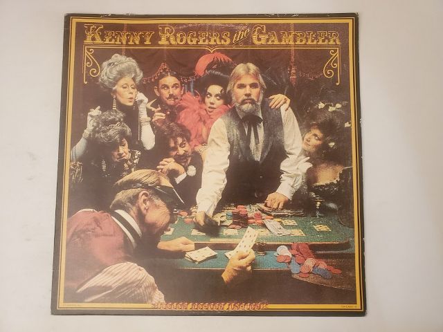 Kenny Rogers The Gambler vinyl record