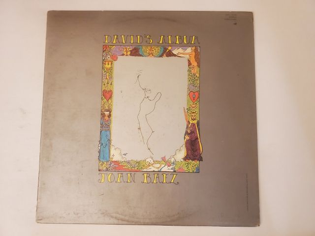 Joan Baez David's Album vinyl record