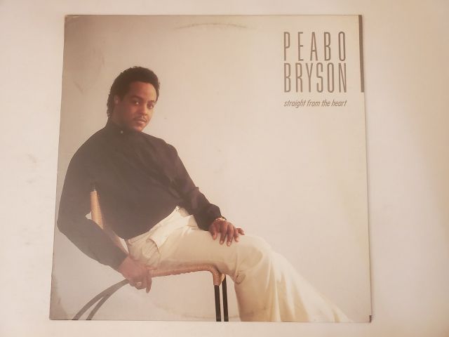 Peabo Bryson Straight from the Heart vinyl record