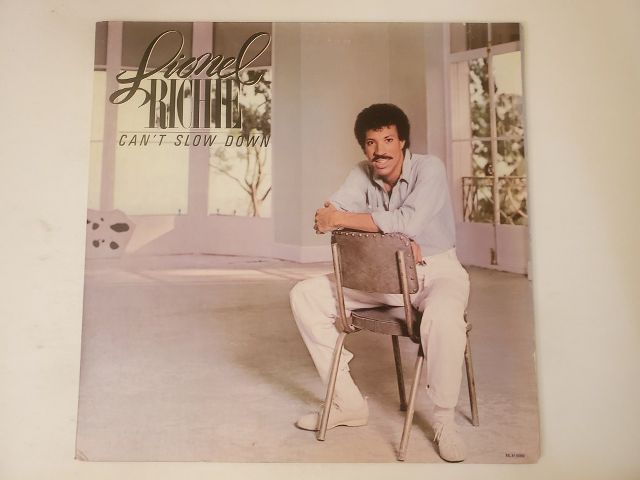 Lionel Richie Can't Slow Down vinyl record