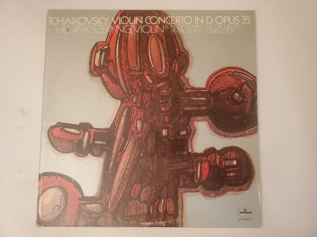 Henryk Szeryng Tchaikovsky: Violin Concerto in D Opus 35 vinyl record