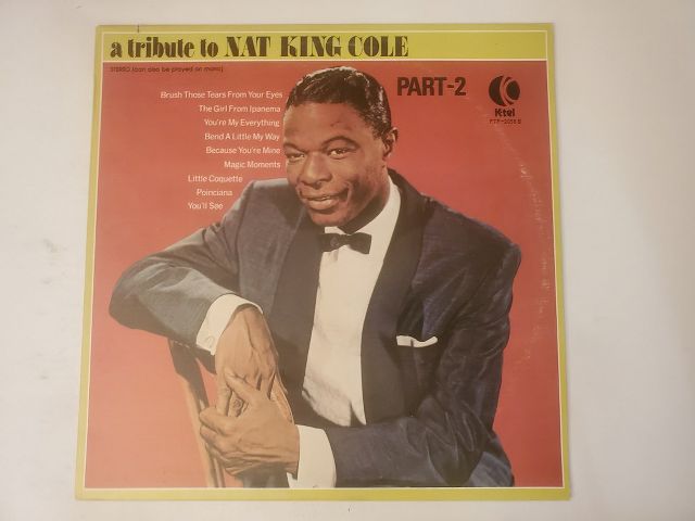 Various Artists A Tribute to Nat King Cole Part-2 vinyl record