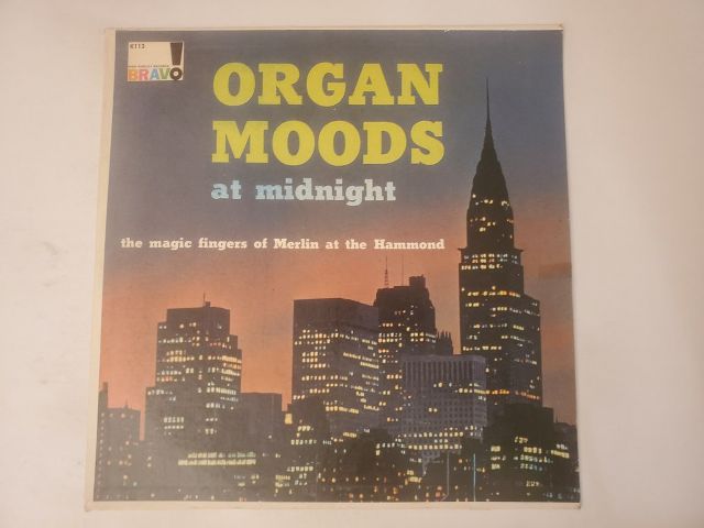 Merlin Organ Moods at Midnight vinyl record