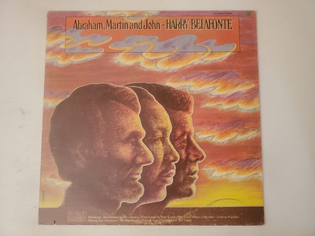 Harry Belafonte Abraham, Martin and John vinyl record